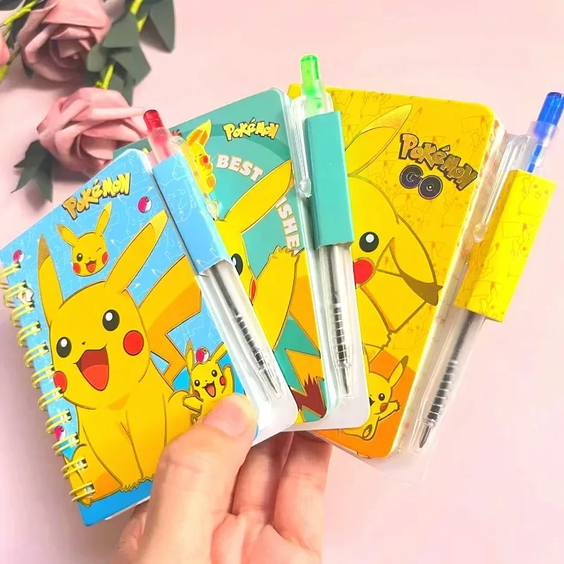 Laptop Accessories Girls - Pokemon Pikachu Notebook with Pen Set,