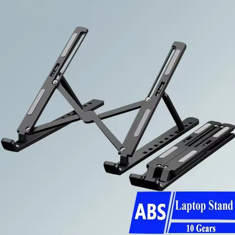 Laptop Accessories For Programmers - Foldable Laptop Stand Adjustable Portable Foldable