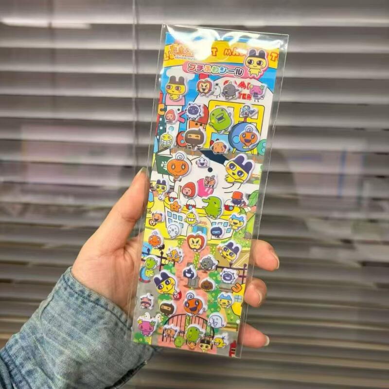 Laptop Accessories Stickers - 6Pcs Tamagotchi Cartoon Bubble Stickers Creativity