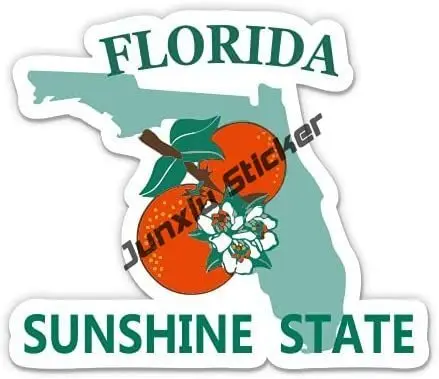 Creative Florida Flag Sticker  - Laptop Accessories Logo recension och pris