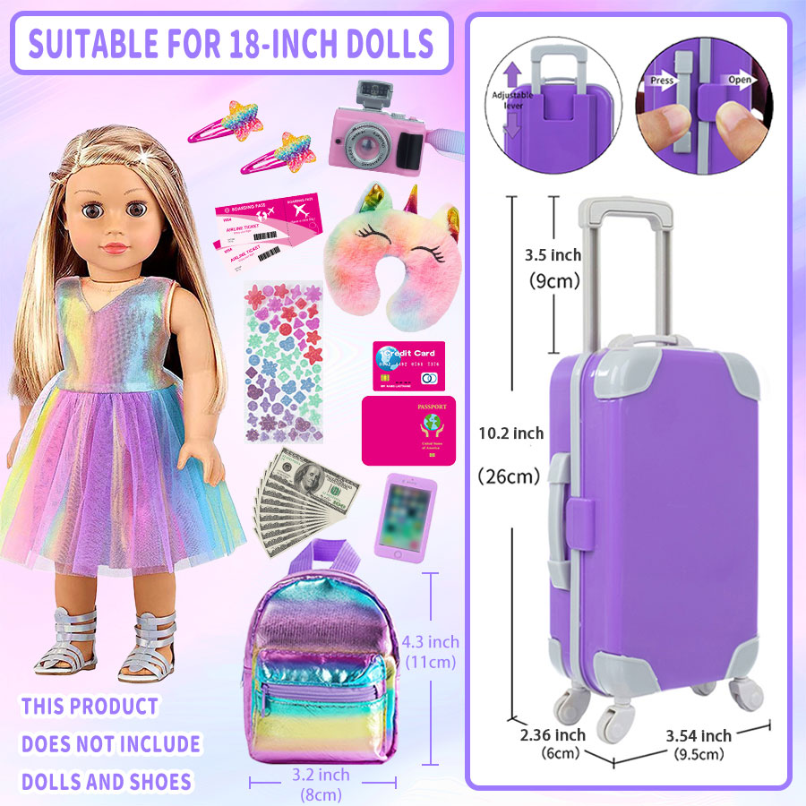18inch Doll Clothes and Access - Laptop Accessories Girls recension och pris