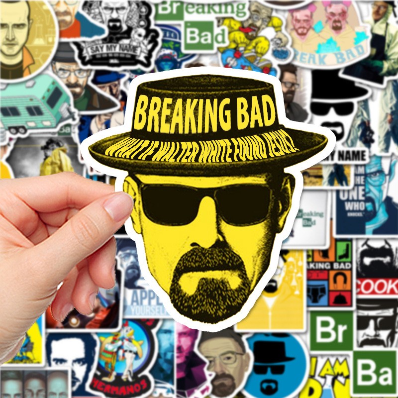 50pcs TV Show Breaking Bad Sti - Laptop Accessories Cool recension och pris