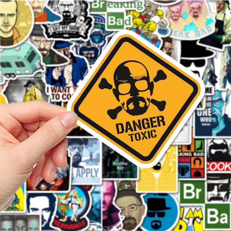 50pcs TV Show Breaking Bad Sti - Laptop Accessories Cool recension och pris