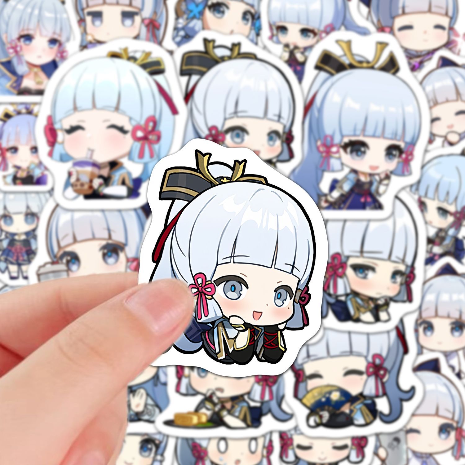 Kamisato Ayaka 60Pcs Genshin I - Laptop Accessories Stickers recension och pris