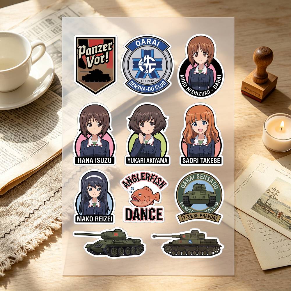 Anime Girls Und Panzer Motorcy - Laptop Accessories Girls recension och pris