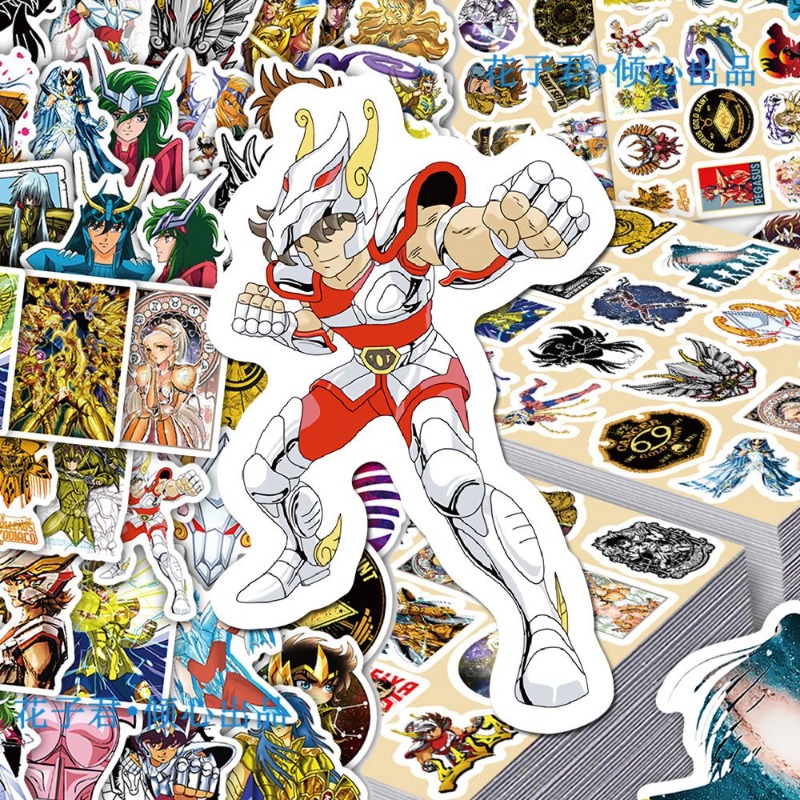 101Pcs Saint Seiya Anime Stick - Laptop Accessories Stickers recension och pris
