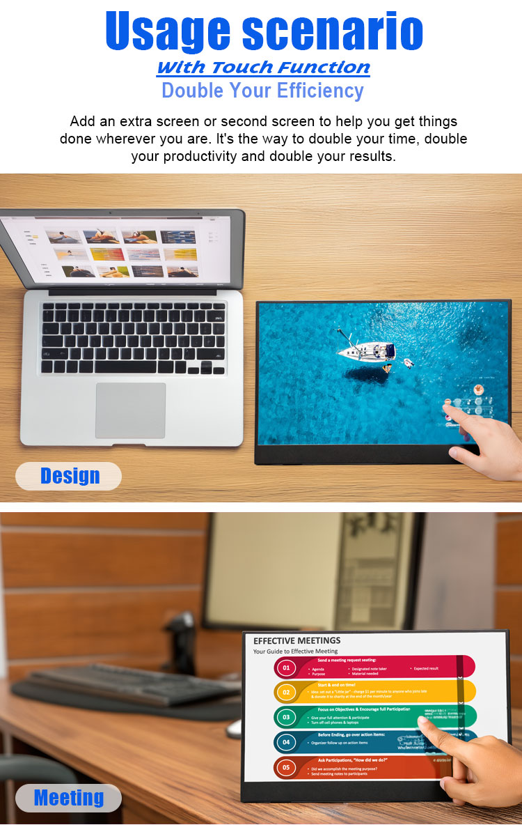 15.6 16 18.4 21.5 Inch OLED Sc - Monitor Portable Usb recension och pris