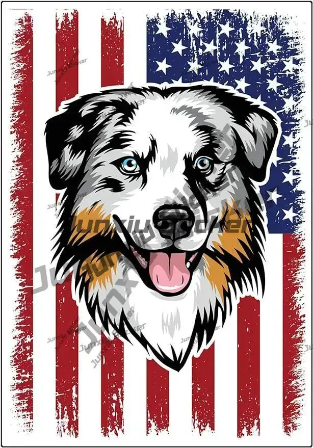 American Flag Australian Sheph - Laptop Accessories Logo recension och pris