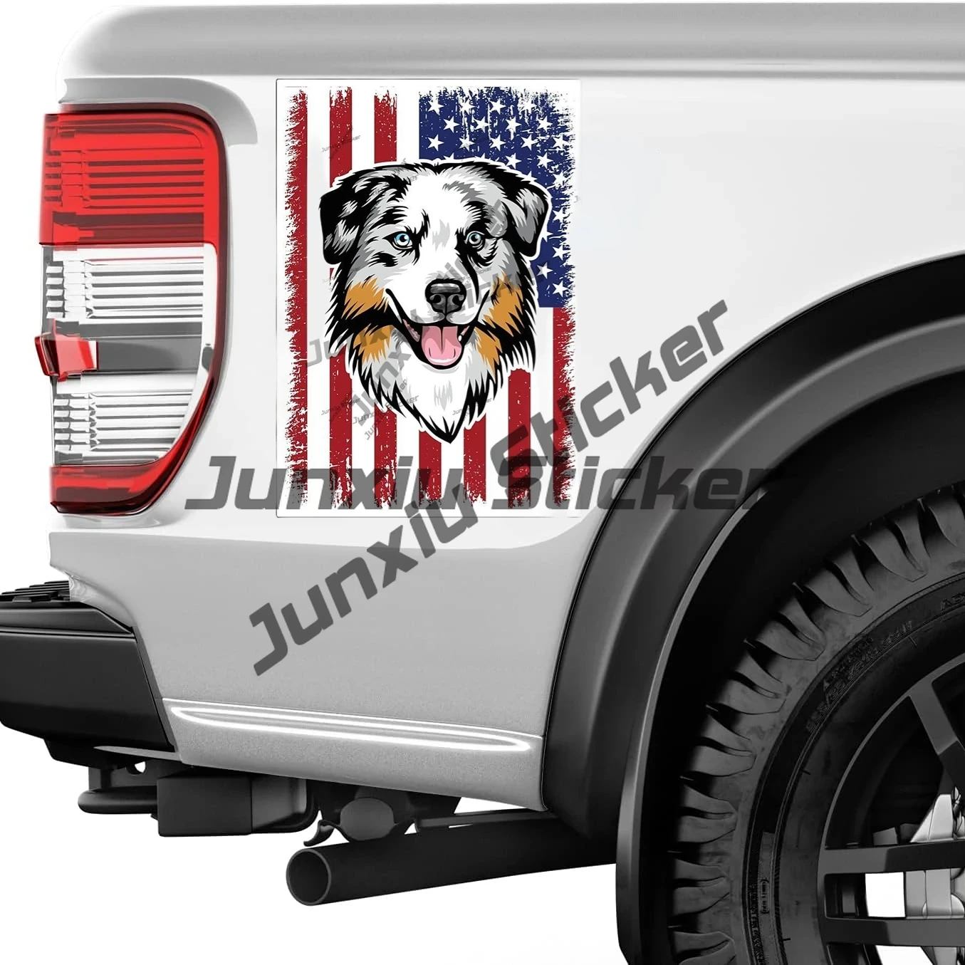American Flag Australian Sheph - Laptop Accessories Logo recension och pris