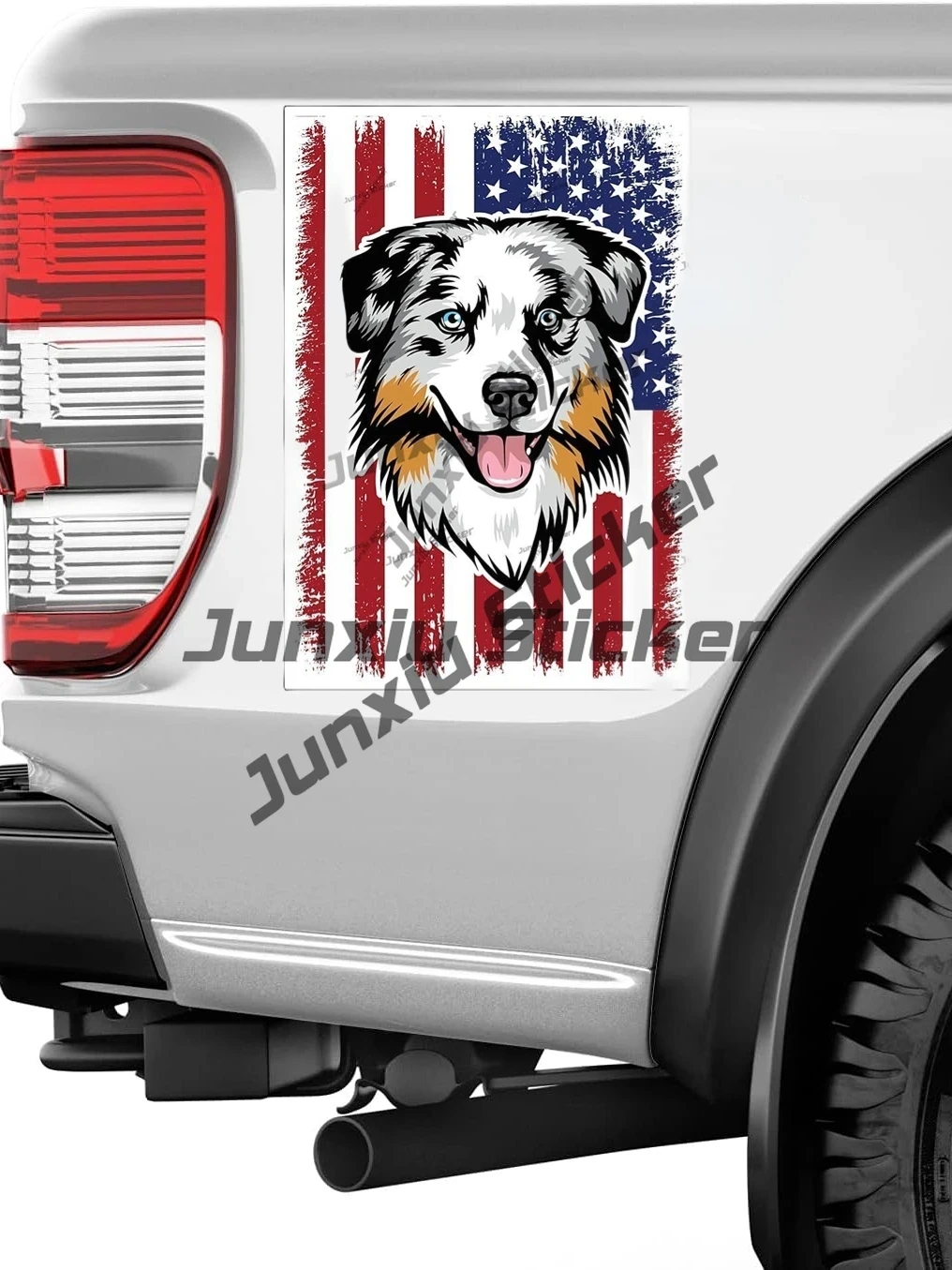 American Flag Australian Sheph - Laptop Accessories Logo recension och pris