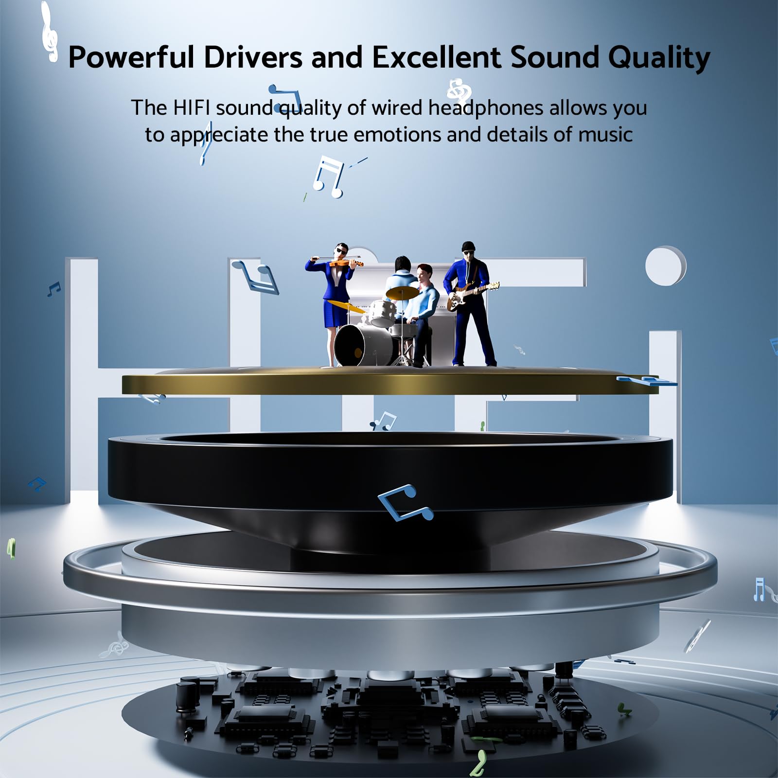 HiFi Surround Headphones Bass  - Laptop Accessories Cool recension och pris