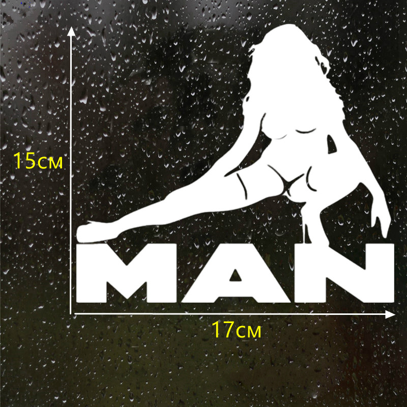Man Girl Sexy Car Sticker Crea - Laptop Accessories Girls recension och pris