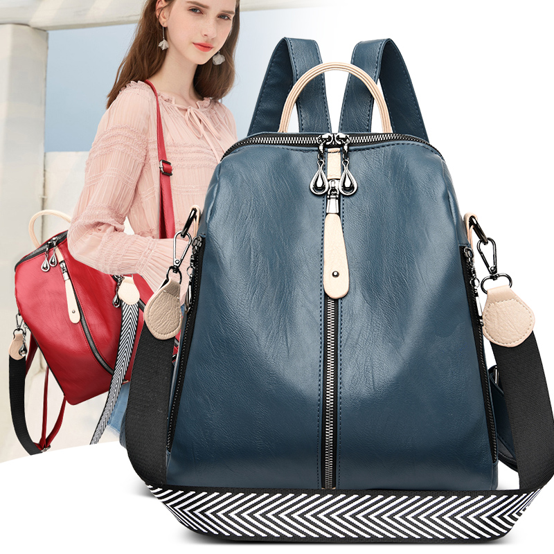 Fashion Backpack Women Soft Le - Laptop Accessories Girly recension och pris