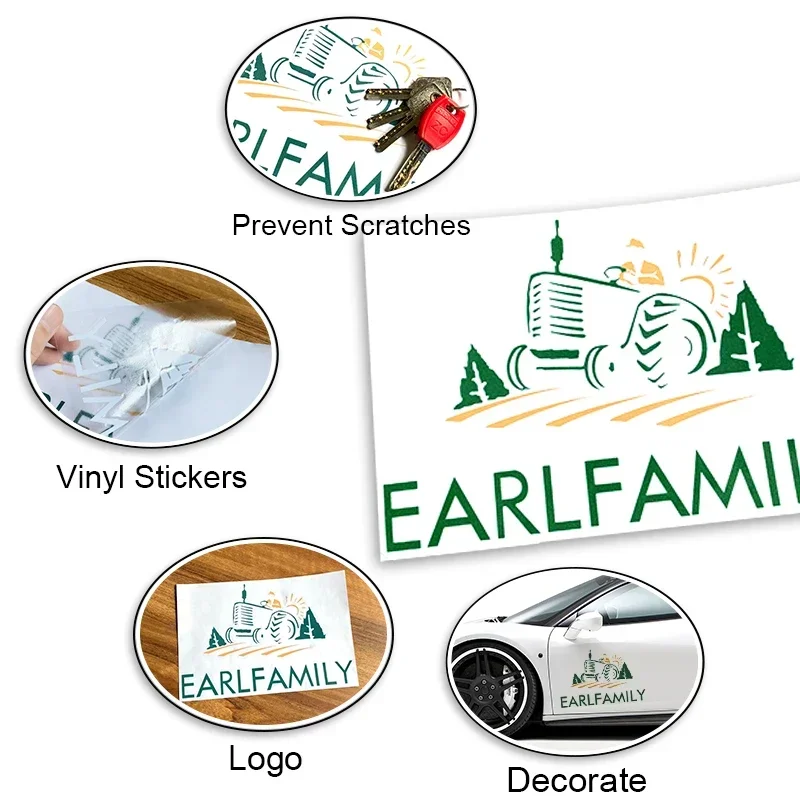 EARLFAMILY 13cm X 12.5cm for H - Laptop Accessories Logo recension och pris