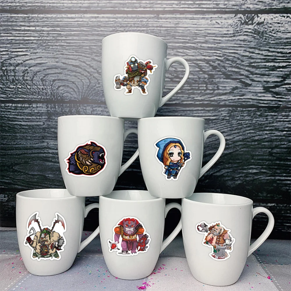 10/50Pcs Dota 2 Game Funny Car - Laptop Accessories Cool recension och pris