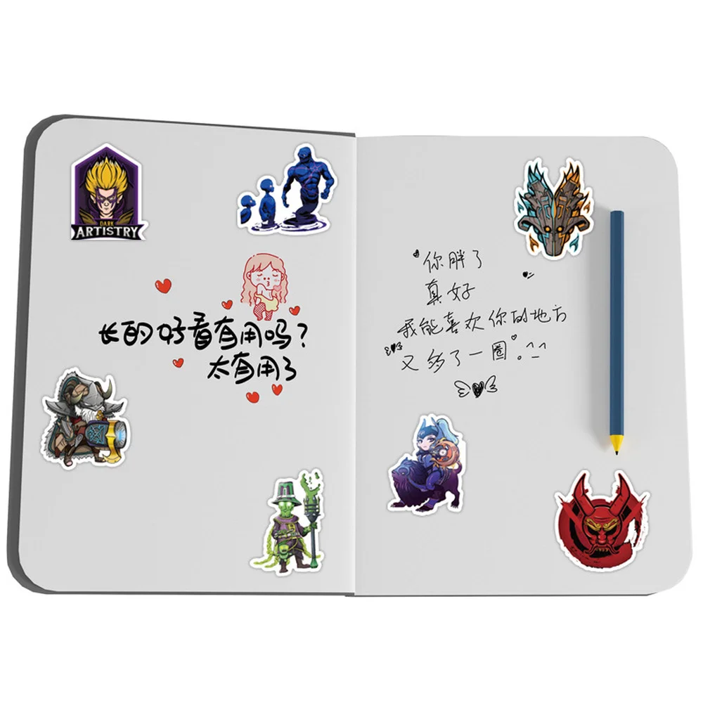10/50Pcs Dota 2 Game Funny Car - Laptop Accessories Cool recension och pris