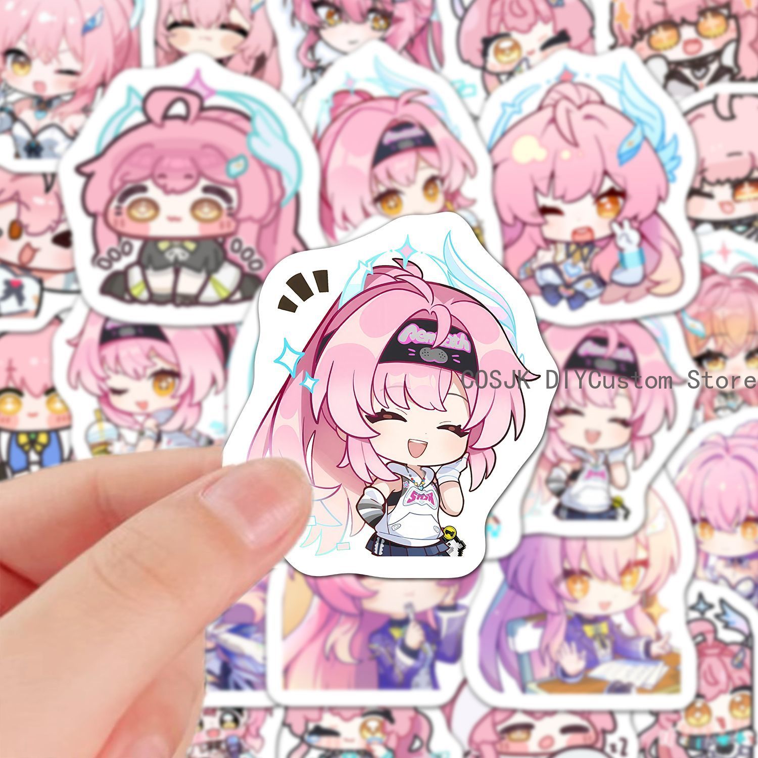 60Pcs Game Aemeath Wuthering W - Laptop Accessories Stickers recension och pris