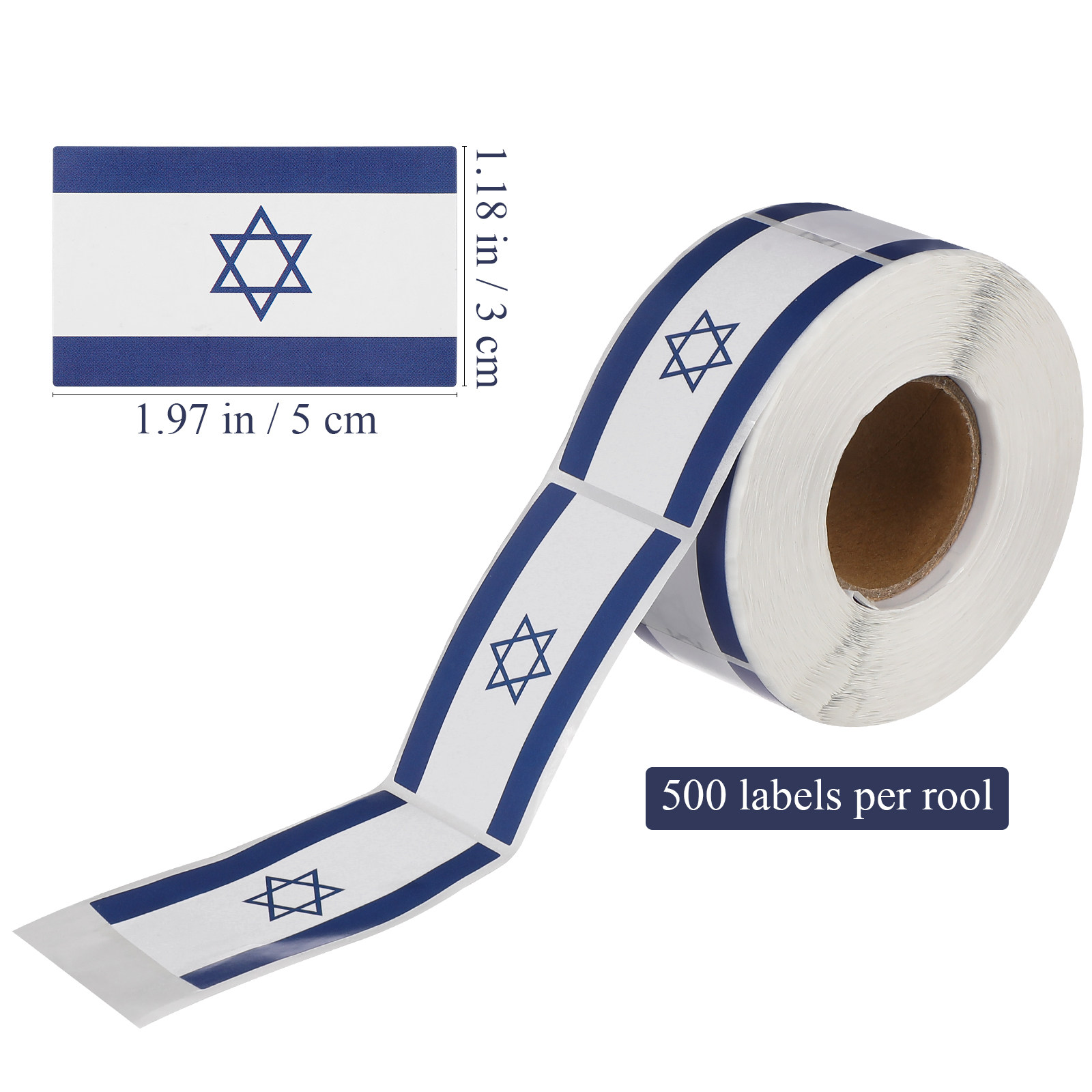 1 Roll National Flag Sticker A - Laptop Accessories Stickers recension och pris
