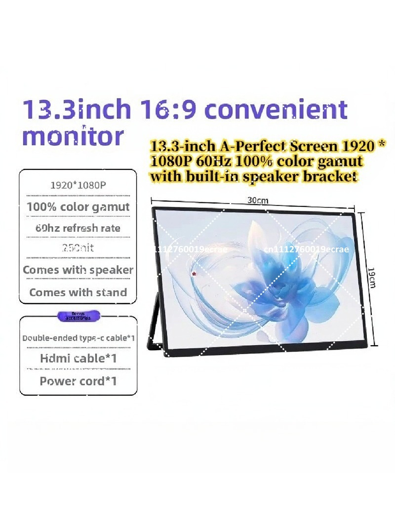 Portable 4K Monitor for Laptop - Monitor Portable Usb recension och pris