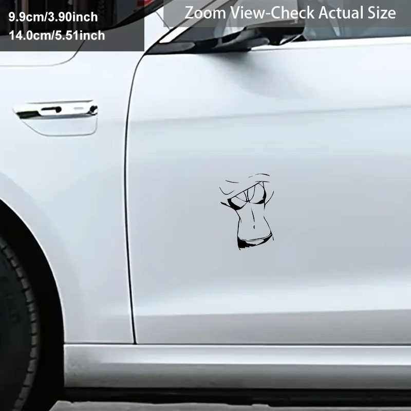 1Pc Fashion Girl Body Outline  - Laptop Accessories Girly recension och pris